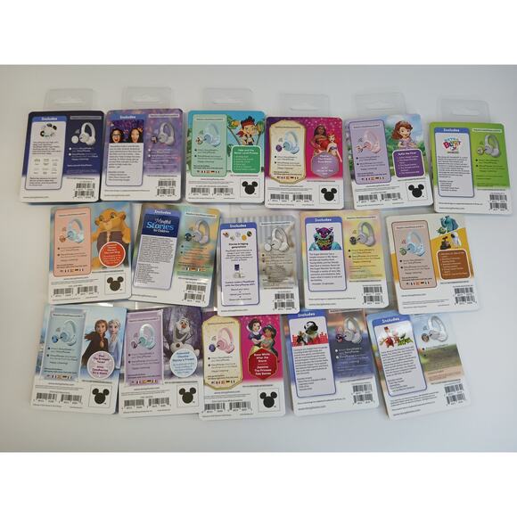 StoryPhones 16 PACK NEW Story Shields Disc Disney Headphones Storytelling SEALED - Picture 5 of 8